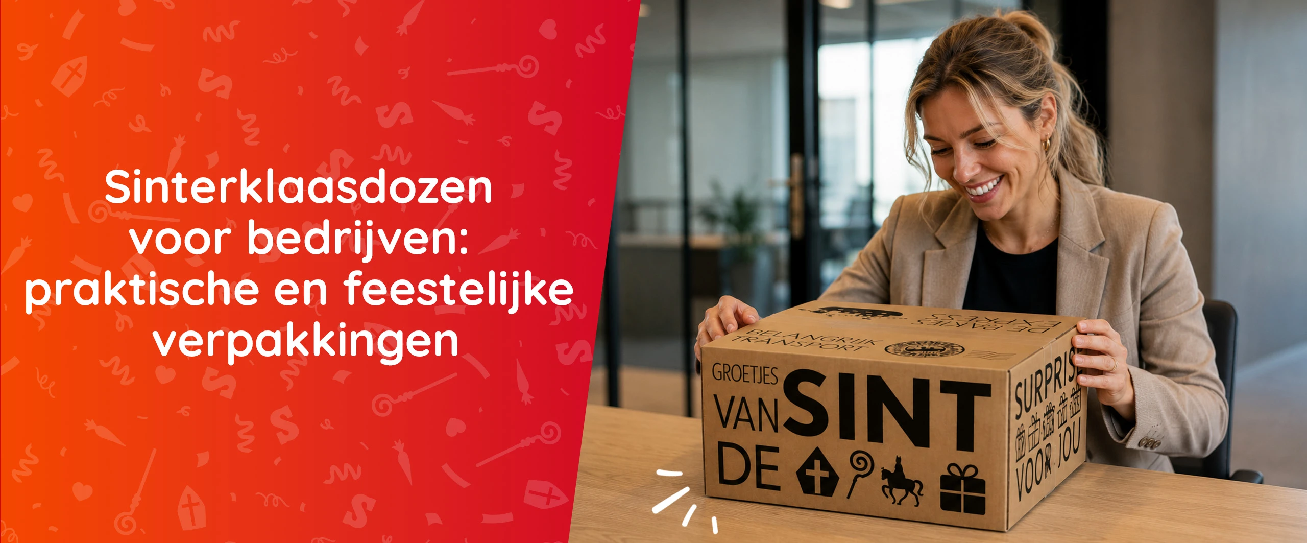 Sinterklaasdozen voor bedrijven: een praktische en feestelijke verpakking Sinterklaasdozen voor bedrijven: een praktische en feestelijke verpakking